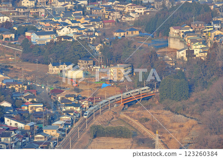 Odakyu Odawara Line Shibusawa-Shin-Matsuda Odakyu 50000 series VSE Hakone Odakyu Odawara Line Shibusawa-Shin-Matsuda Odakyu 50000 series VSE Hakone 123260384