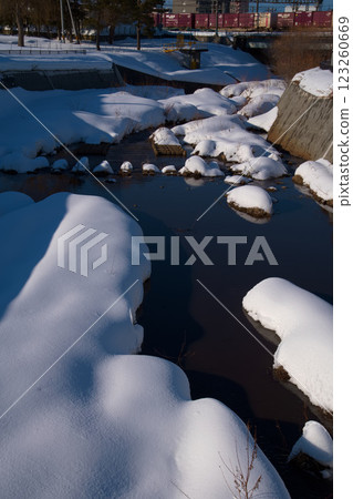 winter river 123260669
