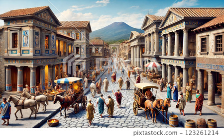 古羅馬街道 古羅馬街道 123261214