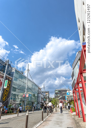 Cityscape of Tokyo Shibuya Shibuya Cat Street 123261497