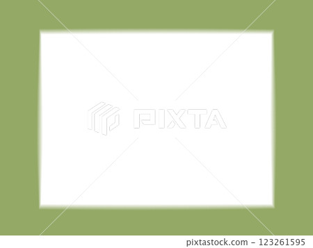 A simple rectangular frame with blurred borders. Transparent background. 123261595