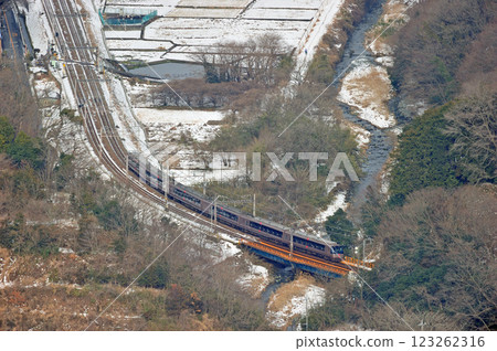 Odakyu Odawara Line Shibusawa-Shin-Matsuda Odakyu 30000 series EXE Hakone Sagami Odakyu Odawara Line Shibusawa-Shin-Matsuda Odakyu 30000 series EXE Hakone Sagami 123262316