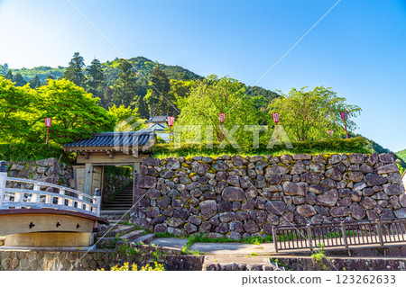 [Important Preservation District for Groups of Traditional Buildings] Izushi: Early summer morning at Izushi Castle, Toyooka City, Hyogo Prefecture 123262633