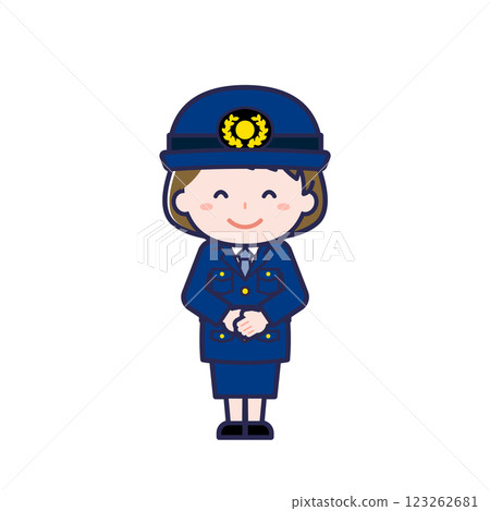 警官/女性 01 123262681