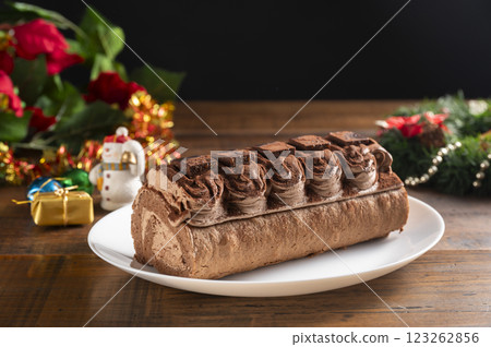 Christmas cake Christmas cake 123262856