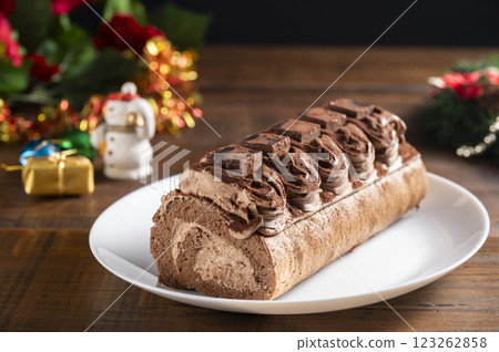 Christmas cake Christmas cake 123262858