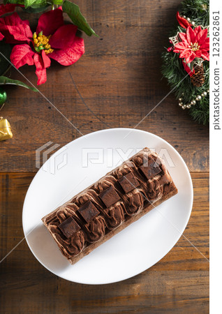 聖誕蛋糕 123262861