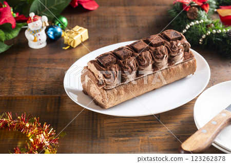Christmas cake Christmas cake 123262878