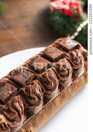 聖誕蛋糕 123262899