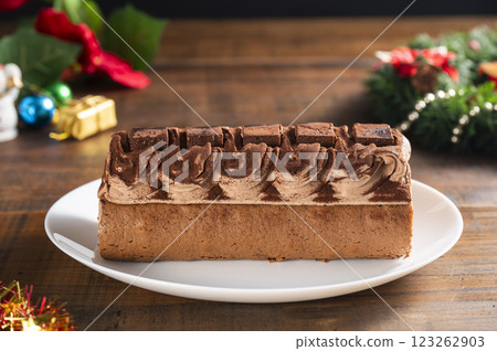 聖誕蛋糕 123262903