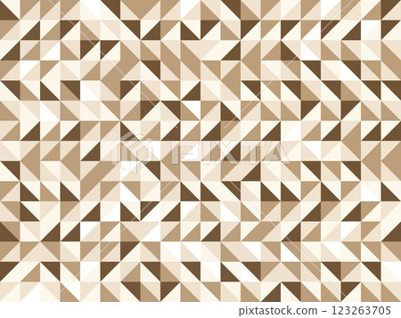 Brown coffee brown gradient triangle pattern geometric pattern background texture illustration 123263705