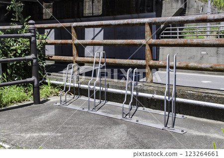 Bicycle Parking Cycle Stand Bicycle Parking Cycle Stand 123264661