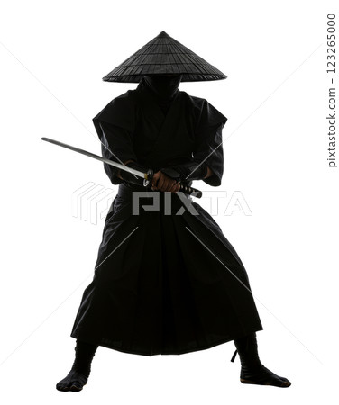 身著黑色服裝的忍者戰鬥 123265000