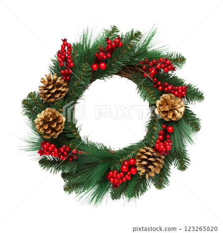 Christmas wreath  123265820