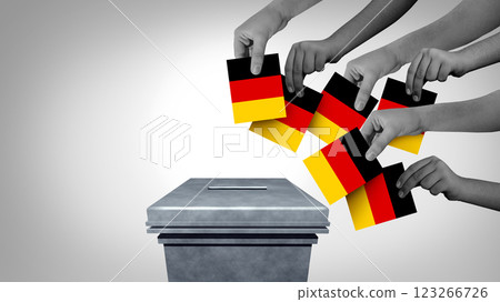 German Election Day 123266726