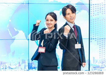 Business person working in the office 123266869