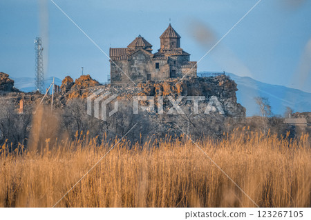 monastery, landscape, mountain 123267105
