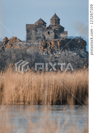 monastery, landscape, mountain 123267109