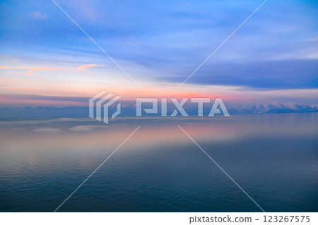 sunset, sea, sky 123267575