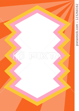 Retro banner copy space frame 123268162