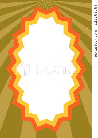 Retro picture frame decorative board 123268163