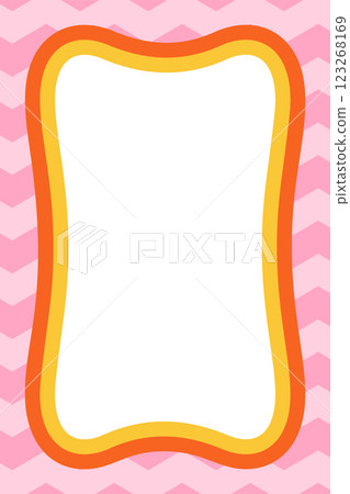 Retro y2k banner decorative frame 123268169