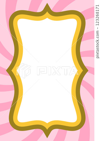 Invitation poster blank funky frame Invitation poster blank funky frame 123268171