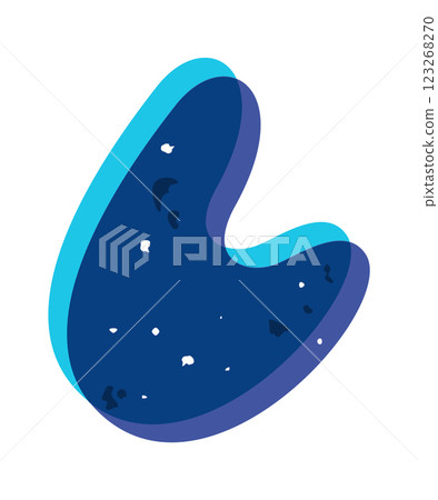 Risograph minimal fluid shape element Risograph minimal fluid shape element 123268270