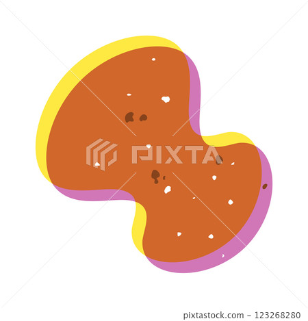 Abstract fluid risograph trendy print Abstract fluid risograph trendy print 123268280