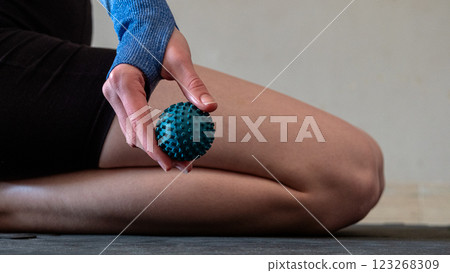 foot, roller, massage 123268309