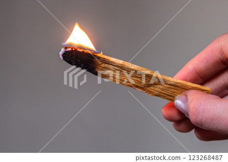 fire, wooden, stick 123268487
