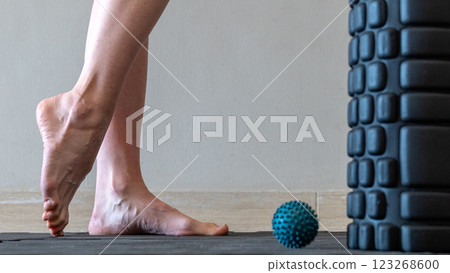 foot, roller, massage 123268600