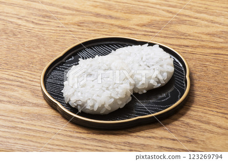 Matsukasa Mochi, local confectionery, Japanese confectionery from Mie Prefecture, Ise Aika specialty, Japanese rice cake confectionery Matsukasa Mochi, local confectionery, Japanese confectionery from Mie Prefecture, Ise Aika specialty, Japanese rice cake confectionery 123269794