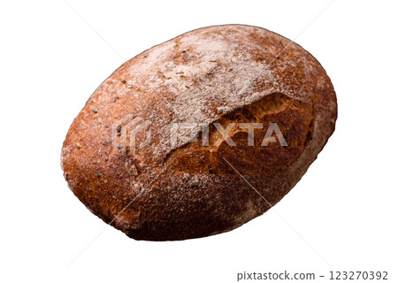 Brown bread with seeds and grains for sandwiches Brown bread with seeds and grains for sandwiches 123270392