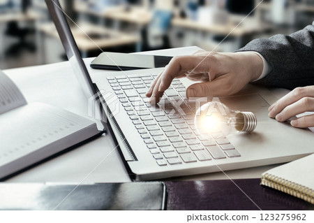 Digital innovation and creativity. Digital innovation and creativity. 123275962