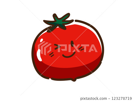 Tomato character cute 123278719