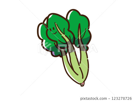 Spinach character cute Spinach character cute 123278726