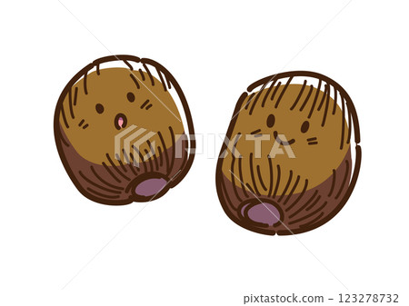 Taro character cute 123278732