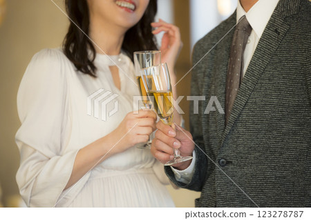 Dating couple in their 40s Dating couple in their 40s 123278787