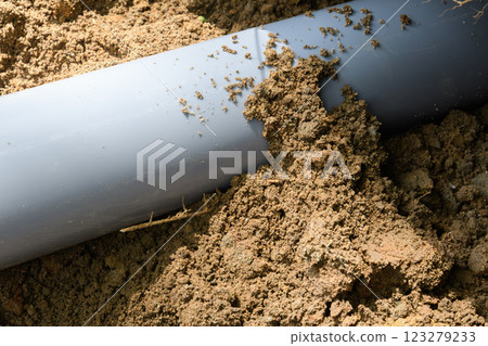 Waterwork construction 123279233