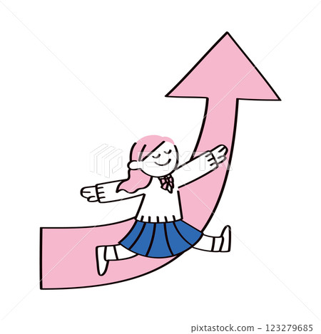 成年學生的插圖 123279685