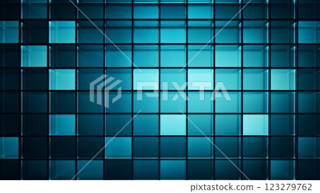Background of blue glass tiles Background of blue glass tiles 123279762
