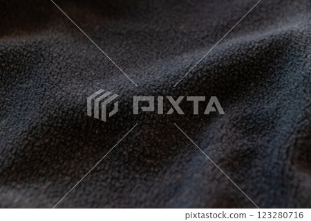 Soft black fabric texture 123280716