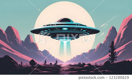 飛碟,UFO 插圖 飛碟,UFO 插圖 123280829