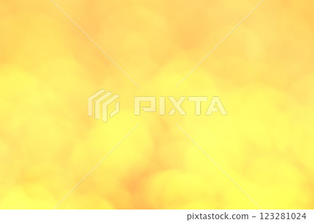 橙色柔和背景，球散景/圓形散景 123281024