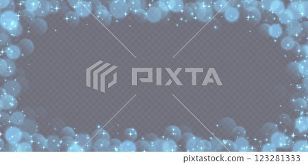 Blue bokeh with stars and sparkles, shiny overlay decoration isolated on grey background. Blue bokeh with stars and sparkles, shiny overlay decoration isolated on grey background. 123281333