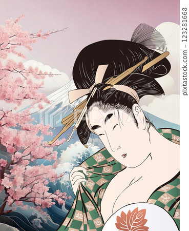 Kabuki actor 123281668