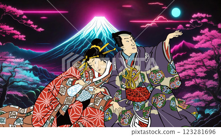 Men and women sharing drinks 123281696