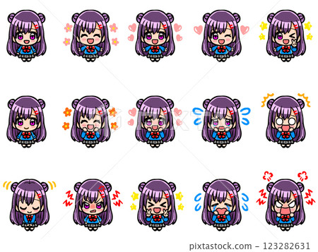 身著制服的可愛女學生 SD 人物塗鴉插畫集 4 身著制服的可愛女學生 SD 人物塗鴉插畫集 4 123282631