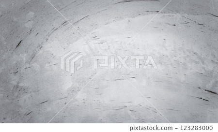 Empty wall and cement to raw concrete texture floor for home interior or exterior with architecture rough background and wallpaper screen, Horizontal design on cement and concrete texture, free space. 123283000